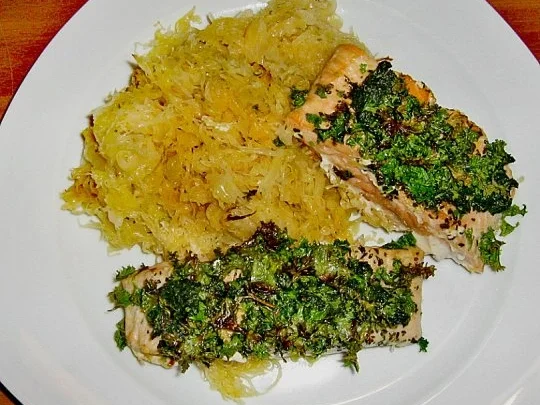 Gebratenes Zanderfilet auf Rahmsauerkraut und Kartoffelküchle - Rezept - Bild Nr. 2