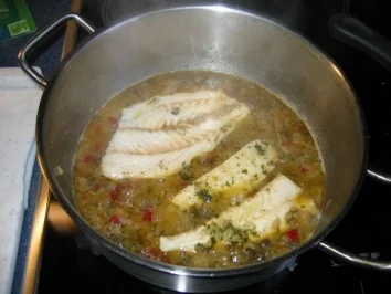 Rezept: Steinbuttfilet aus Istrien(Filetti rombo gigante all ìstriana Steinbuttfilet aus Istrien(Filetti rombo gigante all ìstriana - Rezept