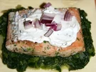 Rezept: Spinat-Lachs-Taschen Spinat-Lachs-Taschen - Rezept