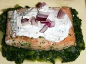 Spinat-Lachs-Taschen - Rezept