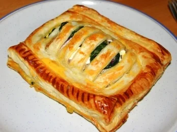 Spinat-Lachs-Taschen - Rezept