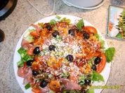 Rezept: Italienischer Salat mit Gambas Italienischer Salat mit Gambas - Rezept