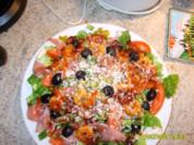Italienischer Salat mit Gambas - Rezept