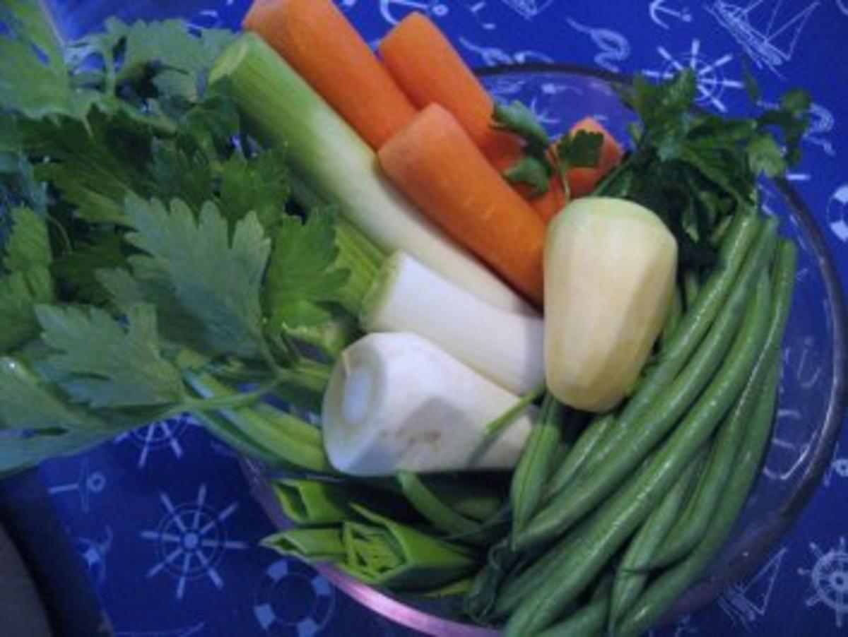 Bohnentopf mit Lammfleisch - Rezept