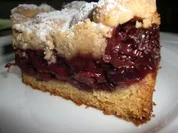 Ribbelkuchen mit Kirschen - Rezept