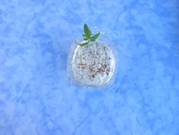 Apfelschnee mit Mandeln - Rezept