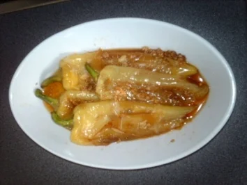 Rezept: gebratene Spitzpaprika gebratene Spitzpaprika - Rezept