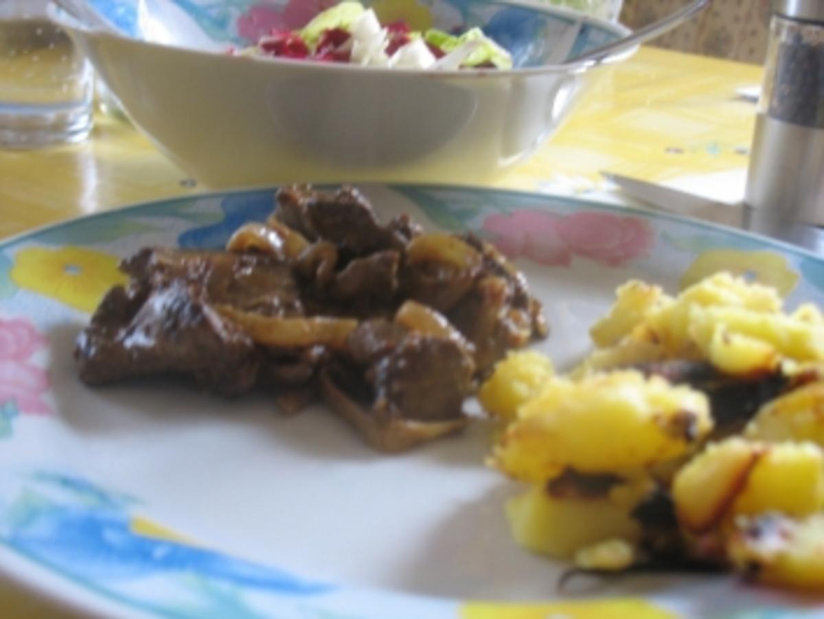 Bilder für ana`s saure leber - Rezept