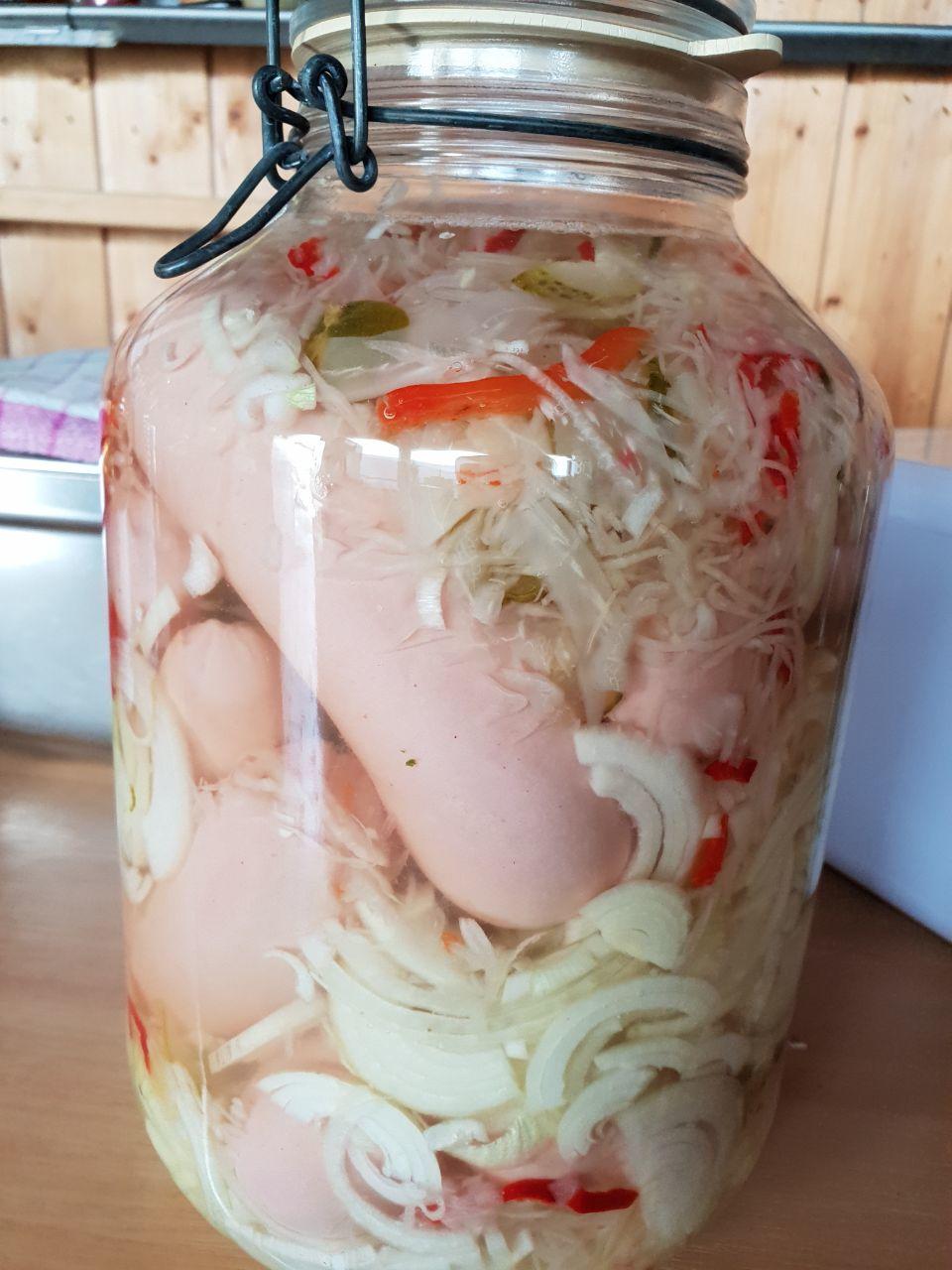 Bilder für eingelegte Knacker - Rezept