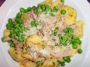 Erbsen - Schinken Tortellini - Rezept