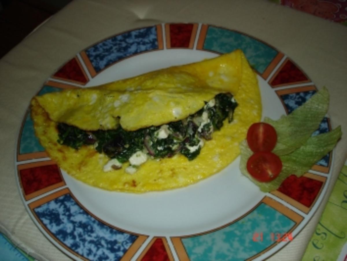 Bilder für Omelette gün-weiß - Rezept