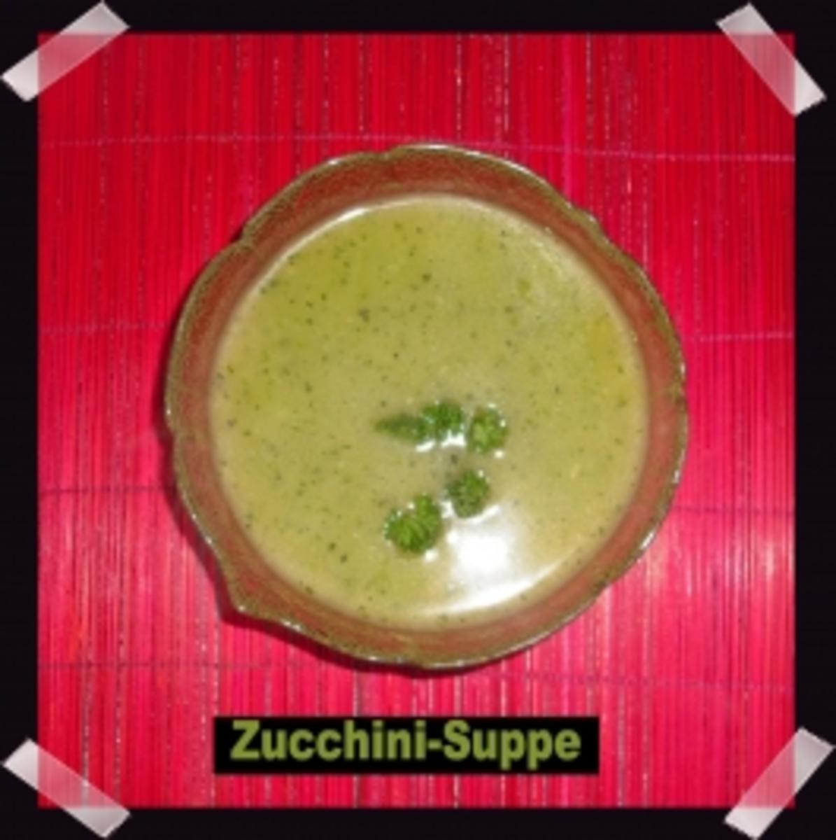 Zucchini-Suppe - Rezept