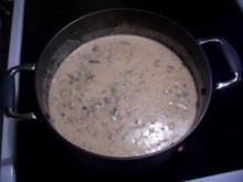 Hackfleisch-Käsesuppe - Rezept