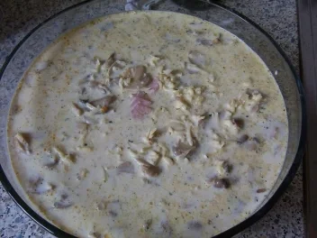 Rezept: Gaby´s Schnitzel-Schinken-Mozzarella-Pfännle Gaby´s Schnitzel-Schinken-Mozzarella-Pfännle - Rezept