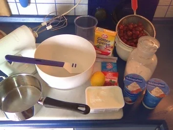 Turbo-Cremetorte - Rezept