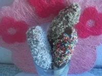 Schokoladen-Bananen-Eis-Lollie - Rezept