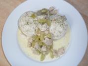 Reis mit Puten - Gurken - Sahne - Sauce a la Nadine - Rezept