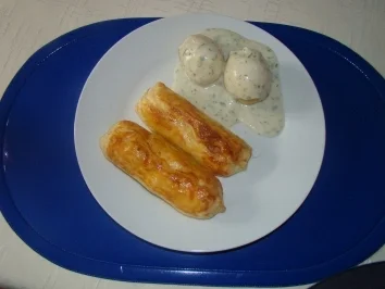 Rezept: Blätterteigtaschen Blätterteigtaschen - Rezept