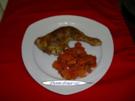 Hähnchenschenkel mit Zwiebel-Kräuter-füllung - Rezept