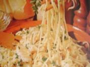 Spagetti mit Räucherfisch - Rezept