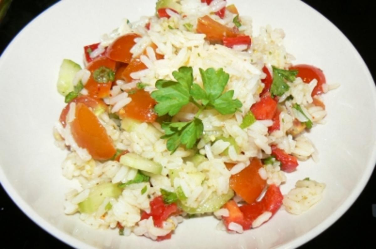 Reissalat leckerer Salat aus Resten - Rezept mit Bild - kochbar.de