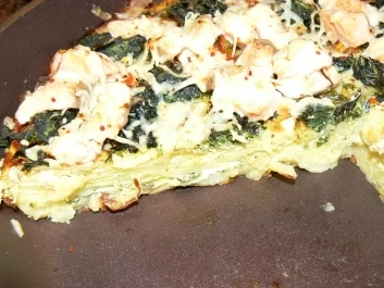 Kartoffelpizza mit Lachs - Rezept