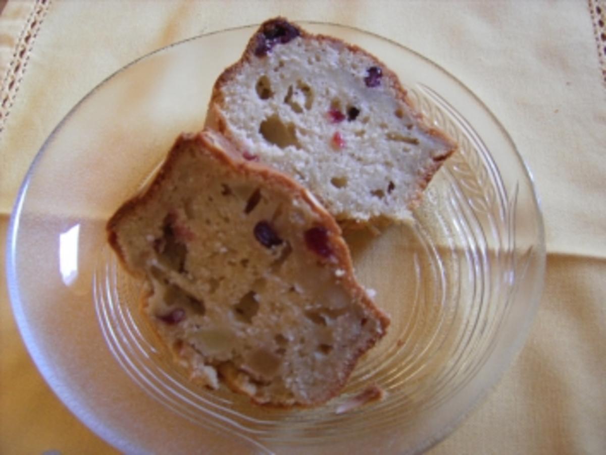 Apfelkuchen mit Cranberries - Rezept mit Bild - kochbar.de