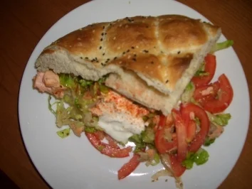 Rezept: Lachsdöner Lachsdöner - Rezept