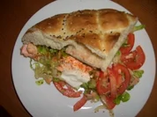 Lachsdöner - Rezept