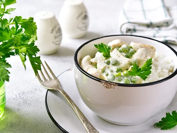 "Hühnerfrikassee" vegetarisch - Rezept - Bild Nr. 2