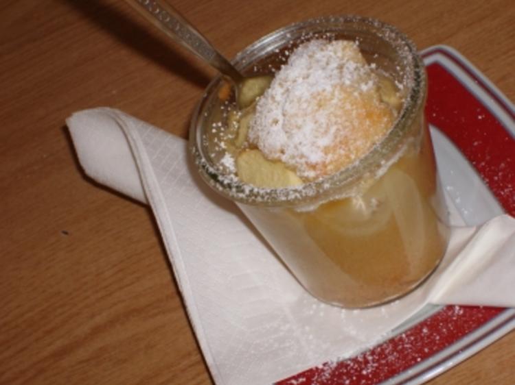 Apfelkuchen im Glas - Rezept mit Bild - kochbar.de