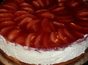 Apfeltorte mit Cassis-Guss - Rezept