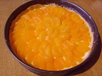Mandarinen-Schmand-Kuchen - Rezept