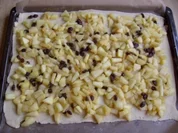 Apfelkuchen mit Mandelhaube - Rezept