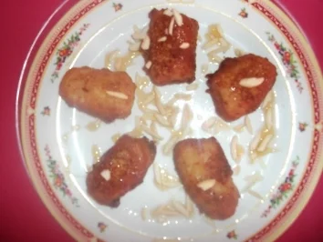 Banane gebacken im Honig-Hafermantel - Rezept