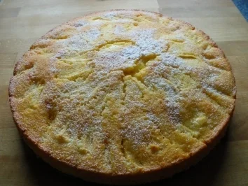 Apfel-Rührkuchen mit Sesam - Rezept