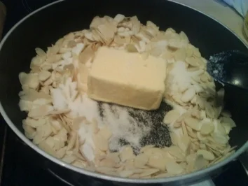 Rezept: Mandel - Blechkuchen Mandel - Blechkuchen - Rezept