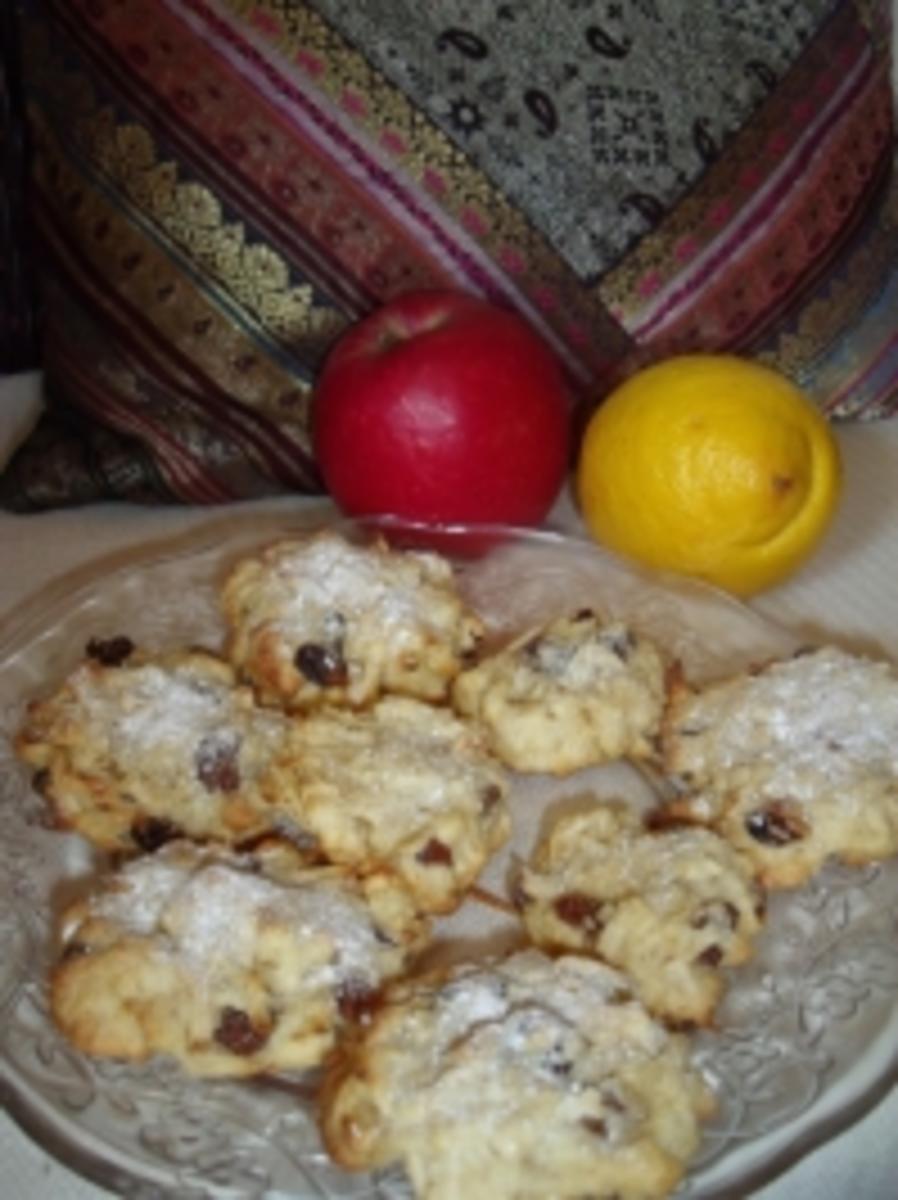 Apfel-Rosinen-Kekse - Rezept mit Bild - kochbar.de