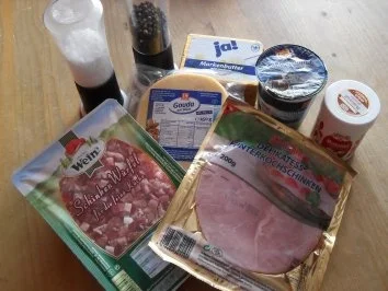 Party-Schinken-Käse Brötchen - Rezept - Bild Nr. 2