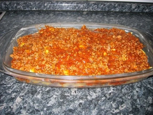 Rezept: Kartoffelauflauf à la Bolognese Bild Nr. 6 Kartoffelauflauf à la Bolognese - Rezept - Bild Nr. 6