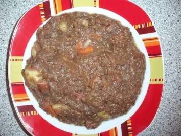 Rezept: Linseneintopf, süß-sauer Linseneintopf, süß-sauer - Rezept