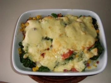 Rezept: Bunter Brokkolie-Kartoffel-Auflauf Bunter Brokkolie-Kartoffel-Auflauf - Rezept