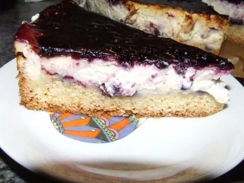 Heidelbeer-Schmand-Sünde - Rezept