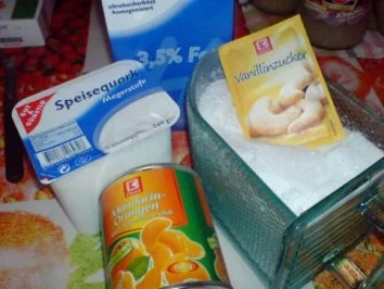 Rezept: Quarkspeise mit Obst Bild Nr. 2 Quarkspeise mit Obst - Rezept - Bild Nr. 2