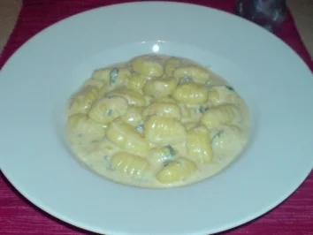 Gnocchi in Gorgonzolasauce - Rezept