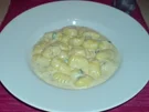 Rezept: Gnocchi in Gorgonzolasauce Gnocchi in Gorgonzolasauce - Rezept