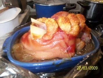 Gebackenes Eisbein - Rezept