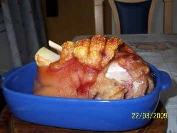 Gebackenes Eisbein - Rezept