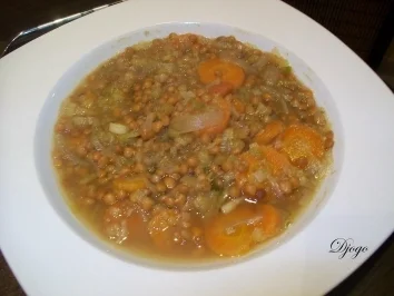 Klassische Linsensuppe - Rezept