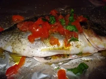 Dorade im Aluballon - Rezept - Bild Nr. 3